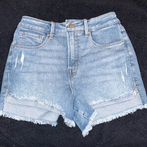 Good American denim shorts 4/27 new never worn